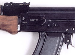 AK-47 kalashnikov assault rifle